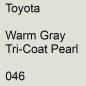 Preview: Toyota, Warm Gray Tricoat Pearl, 046.